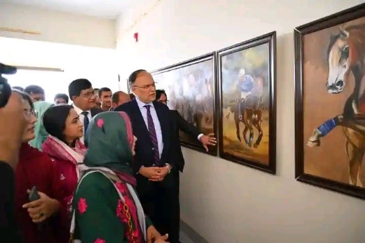 GRAND INAUGURATION OF FINE ARTS EXIBITION
