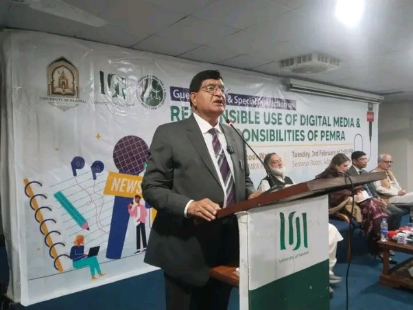 RESPONSIBLE USE OF DIGITAL MEDIA & RESPONSIBILITIES OF PEMRA