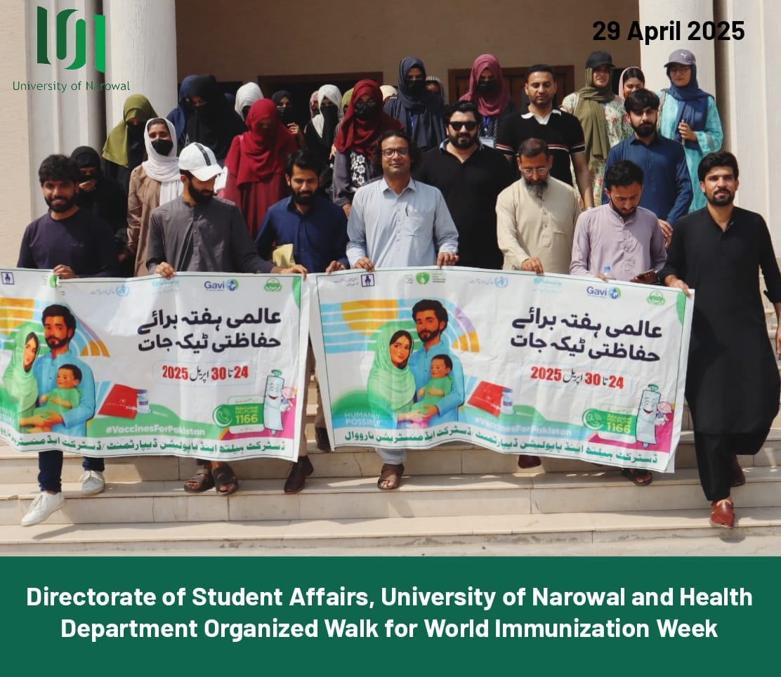 Walk to mark World Immunization Week